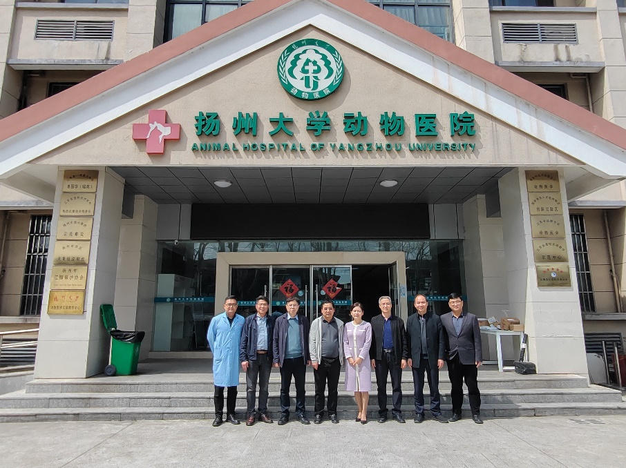动物科技学院领导班子赴南京农业大学、扬州大学、江苏科技大学交流座谈